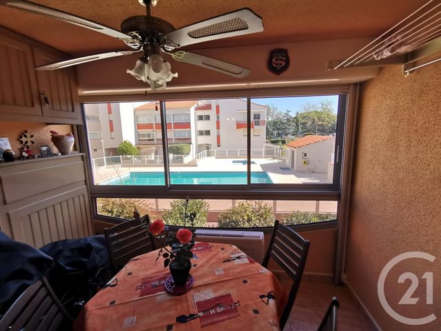 Appartement Studio Cabine à vendre - 1 pièce - 24.8 m2 - ARGELES SUR MER - 66 - LANGUEDOC-ROUSSILLON - Century 21 Côte Catalane Immobilier