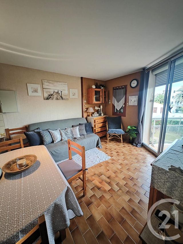 Appartement à louer - 2 pièces - 25.0 m2 - ST CYPRIEN - 66 - LANGUEDOC-ROUSSILLON - Century 21 Côte Catalane Immobilier