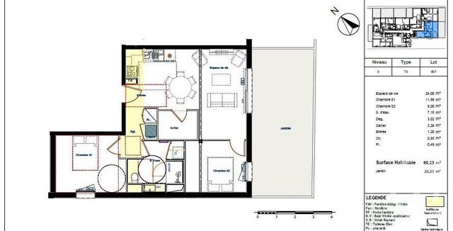 Appartement F3 à vendre - 3 pièces - 60.0 m2 - ARGELES SUR MER - 66 - LANGUEDOC-ROUSSILLON - Century 21 Côte Catalane Immobilier