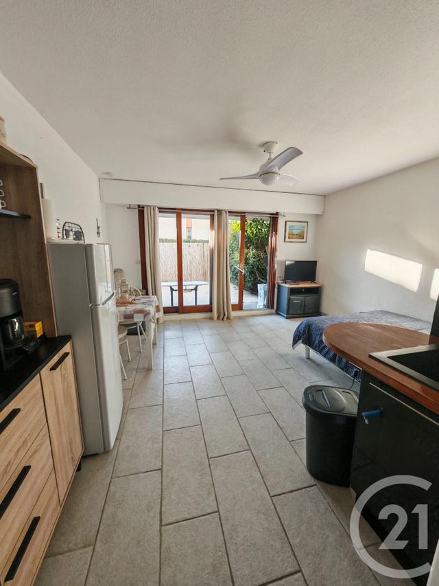 Appartement Studio à louer - 1 pièce - 24.52 m2 - CANET EN ROUSSILLON - 66 - LANGUEDOC-ROUSSILLON - Century 21 Côte Catalane Immobilier