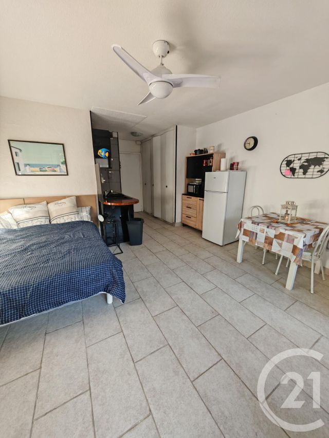 Appartement Studio à louer - 1 pièce - 24.52 m2 - CANET EN ROUSSILLON - 66 - LANGUEDOC-ROUSSILLON - Century 21 Côte Catalane Immobilier