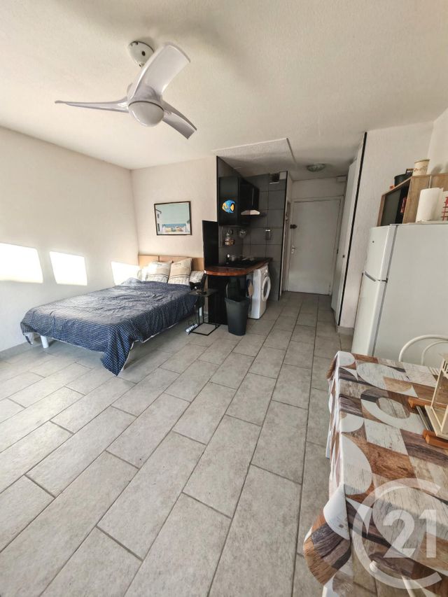 Appartement Studio à louer - 1 pièce - 24.52 m2 - CANET EN ROUSSILLON - 66 - LANGUEDOC-ROUSSILLON - Century 21 Côte Catalane Immobilier