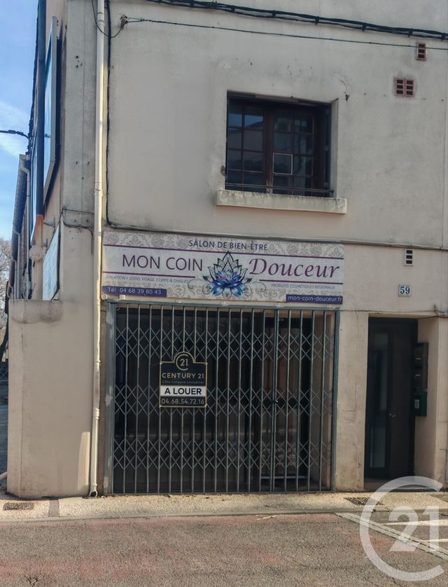 commerce à louer - 30.0 m2 - ST ANDRE - 66 - LANGUEDOC-ROUSSILLON - Century 21 Côte Catalane Immobilier