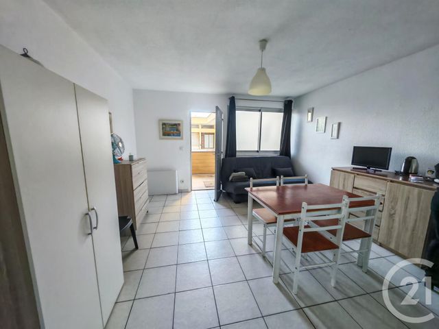 Appartement F1 à louer - 1 pièce - 26.39 m2 - CANET EN ROUSSILLON - 66 - LANGUEDOC-ROUSSILLON - Century 21 Côte Catalane Immobilier