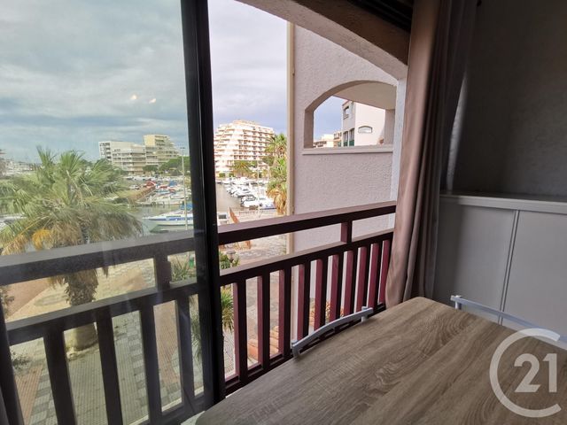 Appartement F1 à louer - 1 pièce - 20.77 m2 - CANET EN ROUSSILLON - 66 - LANGUEDOC-ROUSSILLON - Century 21 Côte Catalane Immobilier