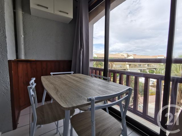 Appartement F1 à louer - 1 pièce - 20.77 m2 - CANET EN ROUSSILLON - 66 - LANGUEDOC-ROUSSILLON - Century 21 Côte Catalane Immobilier