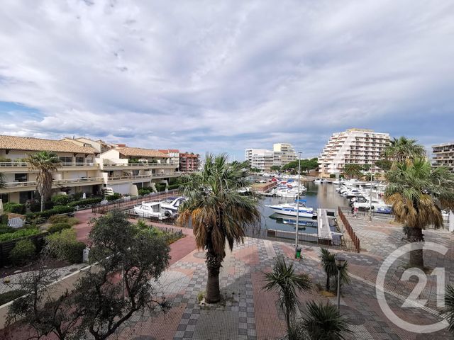Appartement F1 à louer - 1 pièce - 20.77 m2 - CANET EN ROUSSILLON - 66 - LANGUEDOC-ROUSSILLON - Century 21 Côte Catalane Immobilier