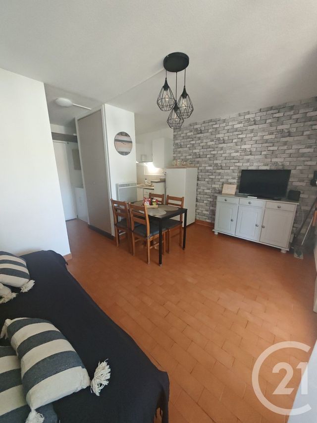 Appartement Studio Cabine à louer - 1 pièce - 23.08 m2 - ARGELES SUR MER - 66 - LANGUEDOC-ROUSSILLON - Century 21 Côte Catalane Immobilier